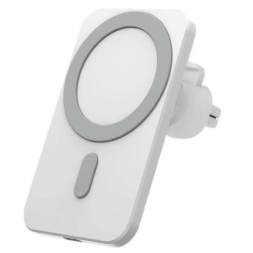 N16 10W Car Air Outlet & Suction Cup Magsafe Wireless Charger Holder - 1