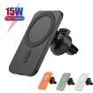 N16 10W Green Magsafe Magnetic Wireless Car Charger Holder - 2