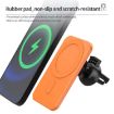 N16 10W Green Magsafe Magnetic Wireless Car Charger Holder - 4
