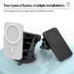 N16 10W Green Magsafe Magnetic Wireless Car Charger Holder - 7