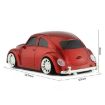 Car Shape Wireless Mouse - CM0010B, 1200 DPI, 3-Keys, Blue - 3