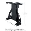 Tablet Holder for Car Headrest, Rear Seat Bracket 113-145mm - 3