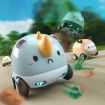 Dinosaur Cartoon Cute Pet Pull Back Mini Inertia Car Toy for Kids - 3