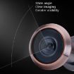 2 PCS Security Door Cat Eye HD Lens 200 Wide-Angle 26mm Red Bronze - 4