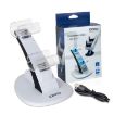 OIVO IV-P5234 Gamepad Charger for PS5 - Two-Seater Aircraft Design (White) - 5