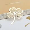 Copper Metal Hollow Bookmarks - Random Style Delivery - 3