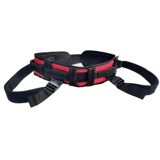 Adult Toddler Belt Anti-Fall Get Up Shift Belt, Size L, Red Black - 1