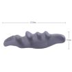 Silicone Thumb Bump Massager - Muscle Relaxation Fascia Device, Gray - 3