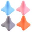 Silicone Thumb Bump Massager - Quadratic Pink Muscle Relaxation Device - 2
