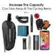 West Biking 1.8L Hard Shell Cycling Tail Bag - Quick Release, Non-Slip - 3