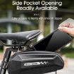 West Biking 1.8L Hard Shell Cycling Tail Bag - Quick Release, Non-Slip - 5