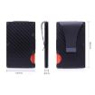 Carbon Fiber Wallet Metal RFID Card Holder - Gray - 3