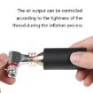 Bicycle CO2 Portable Mini Pump - Unconcerned Red | Compact Bike Inflator - 4