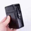 Men's PU Leather Retro Lighter Cigarette Box - Apricot - 5