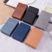 Brown PU Leather Business Portable Cigarette Case - Compact & Stylish - 2