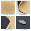 Waterproof Car Pet Pad 2PCS 50x40cm for Cat Dog Sofa Beige Carpet - 5