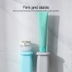 Magnetic Suction Mouthwash Cup & Toothbrush Rack Set (Green) - 3