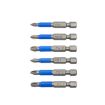 6PCS 50mm Magnetic Hand Drill Screwdriver Bit Set - Anti-Slip Design - 1