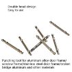 M35 Cobalt Twist Drill Bit Set - 5pcs, Double Head, 3.2mm, HSS Steel - 3