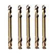 M35 Cobalt Twist Drill Bit Set 5pcs, Double Head 4.0mm, High-Speed Steel - 1