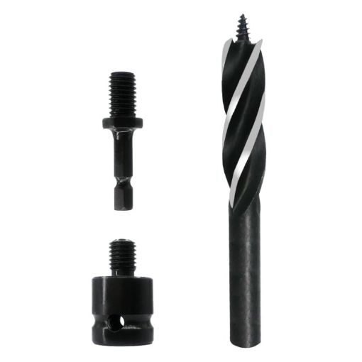 Electric Wrench Hole Opener 25mm Door Lock Drill Bit Template Tool - 1