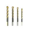 Titanium-Plated King Drill Set: 6mm, 8mm, 10mm, 12mm for Porcelain & Glass - 1
