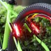 USB Charging Bicycle Tail Light - LED Warning Light for Night Riding - 6