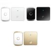 CACAZI FA50 Wireless Doorbell, Self-generating, UK Plug, Black - 2