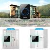 CACAZI H10 Wireless Smart Doorbell, No Battery, US Plug, Black - 7