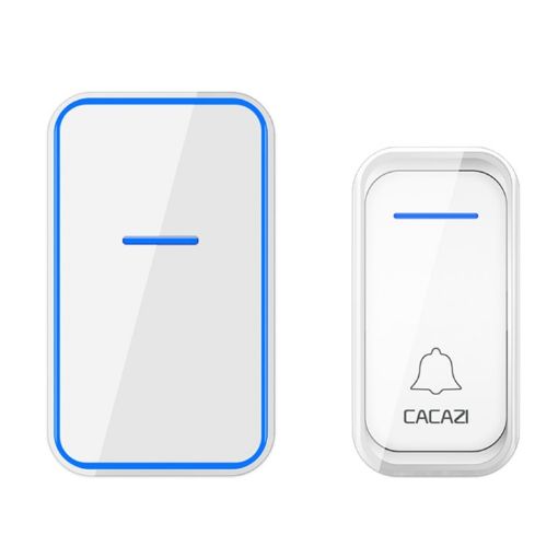 CACAZI Wireless Doorbell EU Plug - Smart Digital Doorbell for Home - 1