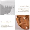 V50 Desktop Night Light Humidifier Wood Grain Aroma Diffuser AU Plug White - 4