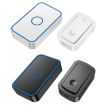 CACAZI A19 Wireless Music Doorbell, EU Plug, No Battery, White - 2