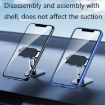 Magnetic Car Phone Holder - 2 PCS Suction Cup, F6 Black - 5