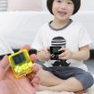 Mini Handheld Game Console Toy - 4 PCS Classic Brick with Keychain - 7