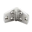 316 Stainless Steel Six-Hole Hinge, 38x76x4mm Specification - 4
