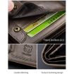 BULL CAPTAIN 037 Men's Leather Wallet & Coin Purse - Yellow Brown - 6