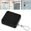 P093 Automatic Doorkeeper Telescher Door Closer, 2nd Gen Black 500g 1m - 1