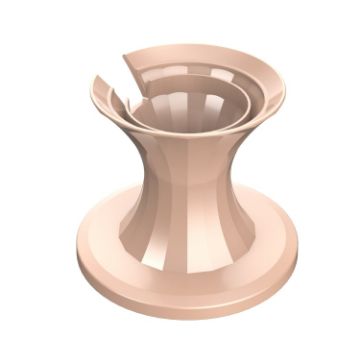 Rose Gold Metal Bracket for Apple HomePod Mini Speaker Desktop - 1