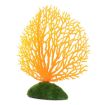 Orange Silicone Fake Coral Aquarium Plant - Decorative Fish Tank Decor - 3