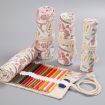 Handmade 24 Holes Canvas Pen Roll Bag for Sketch & Color Pencils - 4
