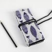 48 Holes Saury Canvas Pen Curtain Color Lead Roller Pen Bag Storage - 4