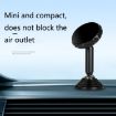 Q7 Car Mobile Phone Magnetic Bracket - Strong Double Ball Mount (Black) - 5