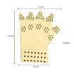 Dispensing Protective Non-Slip Half-Finger Gloves, Free Size, Skin Color - 3