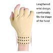 Dispensing Protective Non-Slip Half-Finger Gloves, Free Size, Skin Color - 6