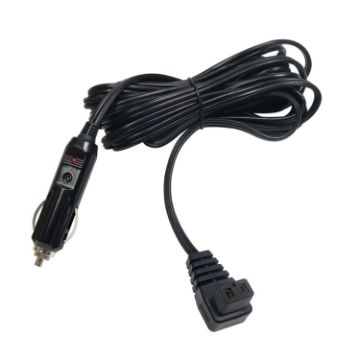 12/24V Car Compressor Refrigerator Power Cord, 1m Cigarette Lighter Line - 1