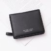 BATSIOE Ladies Wallet - Black Two-Fold Multi-Card Coin Purse - 1