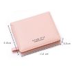 BATSIOE Ladies Wallet - Black Two-Fold Multi-Card Coin Purse - 3