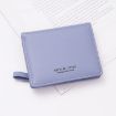 BATSIOE Ladies Wallet - Blue Two-Fold Multi-Card Coin Purse for Students - 1