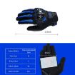 Riding Tribe MCS-17 Motorcycle Gloves, Touch Screen, Size L, Red - 8