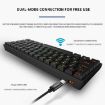 LEAVEN K28 61-Key RGB Wireless Bluetooth/Wired Mechanical Keyboard White - 5